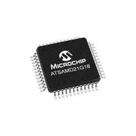 ATSAMD21G18A-AU, MCU 32-bit SAM D21 ARM Cortex M0+ RISC 256KB Flash 3.3V 48-Pin TQFP Tray (10 Items)
