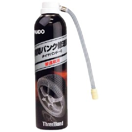 ThreeBond Tire Pando C (Instant Puncture Repair Agent), 13.8 fl oz (385 ml), Model Number: TB6001C