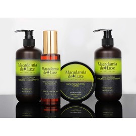 Best Hydrating Pure All Natural Macadamia Oil Shampoo 16 oz