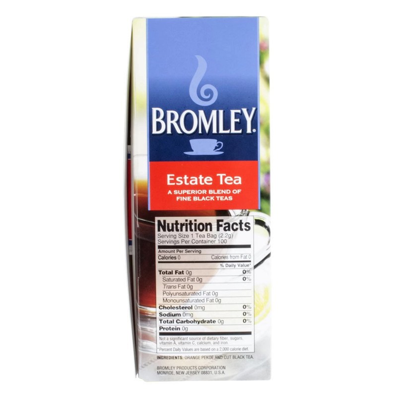Bromley Estate Tea Blend Of Fine Black Teas 100-Tea Bags