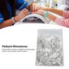 Flatback Rhinestones Decorative Sparkling Portable Nail Art Rhinestone for Clothes