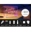 Acrylic Led Drawing Board with 10 Light Modes, Magic Message