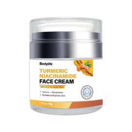 Turmeric Face Cream,Niacinamide Glow Boosting Moisturizer & Skin Repairing, Hydrating with Organic Ingredients Anti-Aging Facial Cream, Normal, Dry, Oily & all skin - 1.76 FL OZ