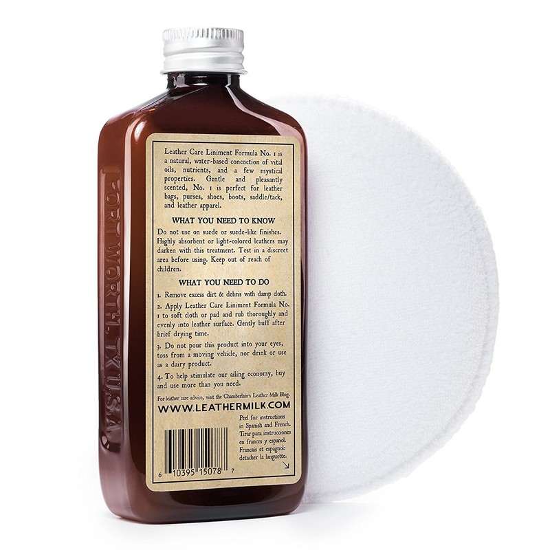 Chamberlains Leather Milk Cleaner Kit - Conditioner No. 1 and