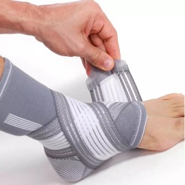 Neotech 네오테크 케어 조절식 발목 지지대(그레이 사이즈 S 1개) [Grey] Neotech Care Adjustable Ankle Support (Gray Size S 1 piece) [Grey]