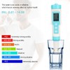 Waterproof Electronic Salinity PH TDS EC ORP Tester Hydrometer Water