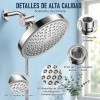 Juego De Cabezal De Ducha De Baño De 6 Piezas