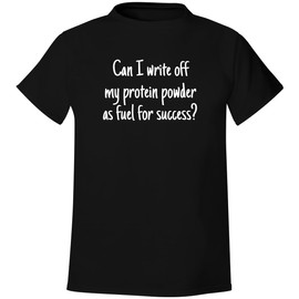 Can I Write Off My Protein Powder as Fuel for Success? - Men's Soft & Comfortable T-Shirt CP05 Black