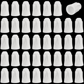 ANCIRS 40 Pack Ceramic Wire Connectors, 22-14AWG Ceramic Wire Connectors, 600V High Temperature Ceramic Twist Caps for Ceiling Fans, Heaters & Homemade Electrical Appliances