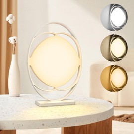Wopigh Daylight Lamp 10000 Lux Daylight Lamp with 3 Light Colours 4 Timers 5 Adjustable and Memory Function Light Intensity UV-Free Sunlight Lamp for Home/Office