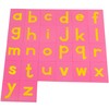 Hidoggy Montessori Lower and Capital Case Sandpaper Letters with Boxes