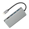 Hub Adapter TypeC to HDMI Cable VGA Converter USB B0504