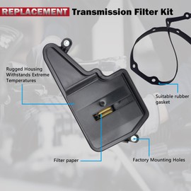 TINGYINGDA 044-0399 Transmission Filter FW6A-EL Auto Automatic AT Trans Kit 6 speed FZ0121500 Compatible with mazda 3 6 12-18 / CX-3 CX-9 CX3 CX9 16-19 / CX-5 CX5 13-18