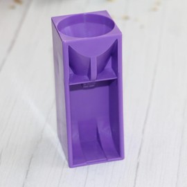 PIAOLGYI Diamond Painting Tools,Diamond Painting Drill Funnel for Square Containers,Diamond Painting Accessory,Square(Purple)