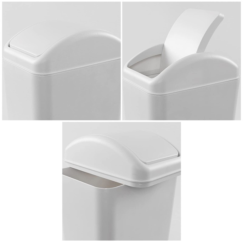 Farmoon Cubo de Basura (14 L), Color Gris