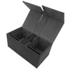 Card Deck Box with 3 Drawers Large Capacity Magnetic Closure