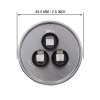 SUREPHON CBB65 70/10 uF 70+10 MFD 370V or 440 Volt
