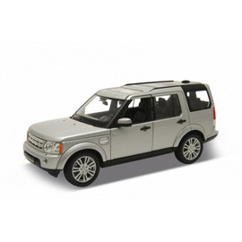 Land Rover Discovery 4, silber, Modellauto, Fertigmodell, Welly 1:24