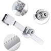 Rack Lock Display Cabinet Lock Terrarium Lock with Key Lower