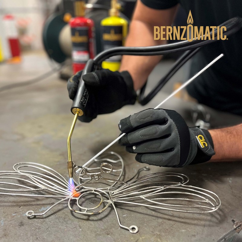 Bernzomatic AL3 Aluminum Brazing/Welding Rods with 12-Inch Rods of Working