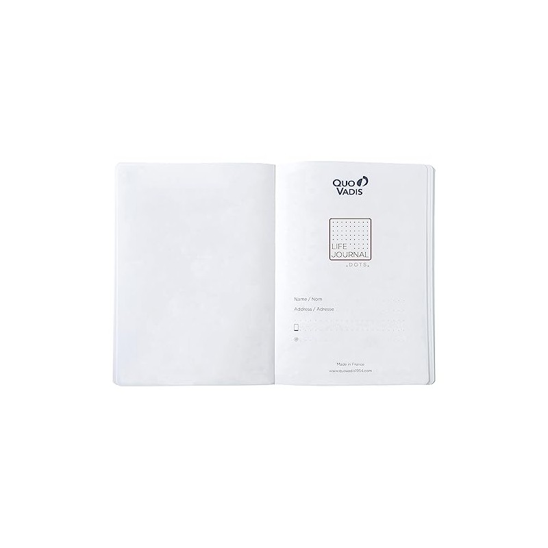 LJ Slim Notebook 21 Dots Peony Pink