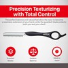 Feather - 7.25-inch Black Styling Razor Handle – The Professional