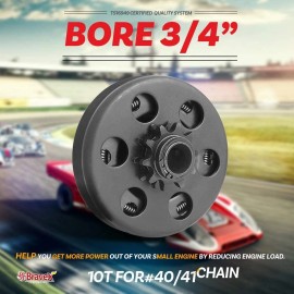 Bravex 2 NEW GX200 GX160 Clutch Fun Kart Go Kart Centrifugal 212CC MB165 & MB200 Kart