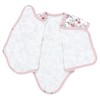 TupTam Baby Bodysuit Girls Set of 5 - Short Sleeve