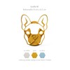 3DREAMS Cookie Cutter Frenchy Dog Cookie Cutter French Bulldog Cookie
