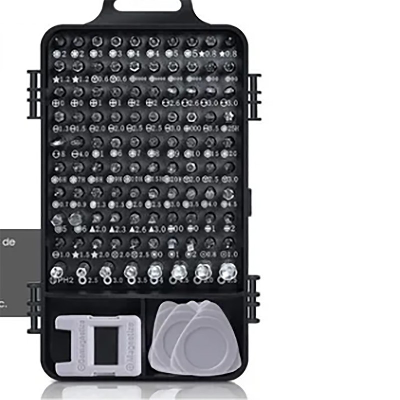 Screwdriver Repair Set Chrome Vanadium Steel Bit Assortment Kit for