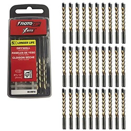 Roto-Zip X-Bits for Drywall Routers and Roto Tools - 5/32" Guide-Point Cutout Bits (30-Pack)