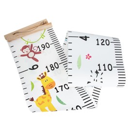RORPOIR Grafica De Crecimiento Para Niño Niña Lienzo Medidor De Altura Para Pared Rango De Medición Para Habitaciones Infantiles Portable Y Decorativo Para Registrar El Crecimiento De Bebés Y Niño Niña