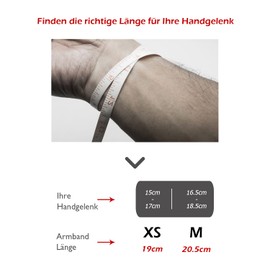 Murtoo Men's Bracelet Stainless Steel Genuine Leather Braided with Magnetic Clasp, Stainless Steel