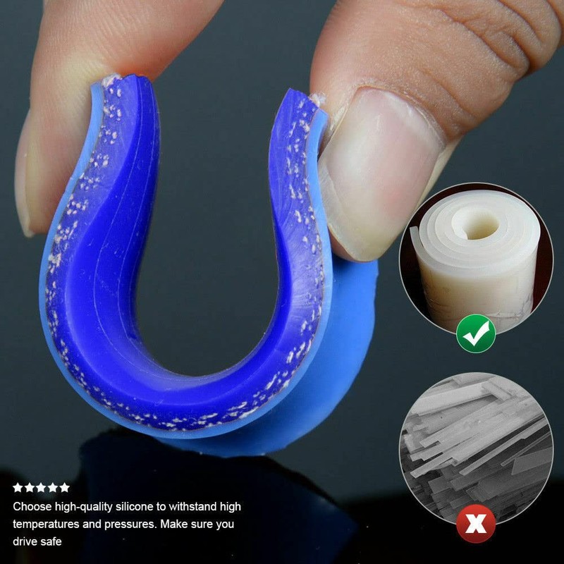 G-PLUS Silicone Radiator Coolant Hose Pipe Kit Clamps Compatible With