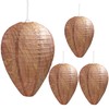4 Pack Wasp Nest Decoy Hanging Wasp Nest Stay Away