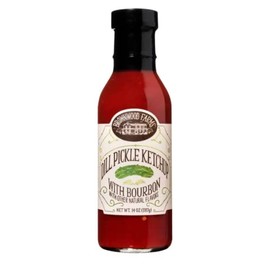 BROWNWOOD FARMS Dill Pickle Ketchup with Bourbon, 14 OZ