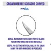 Crown Beebee Scissor Dental Surgical Instruments 4.25 Curved
