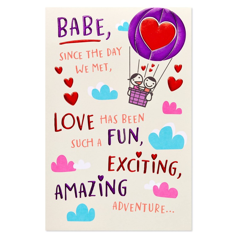 American Greetings Valentines Day Card for Wife (Tour Guide)