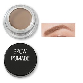 Eyebrow Pomade Cream, Waterproof Smudge-Proof Brow Gel, Natural Long-lasting High Pigmente Eye Brow Makeup Cosmetics with Dual-ended Eyebrow Brush (02 Taupe)