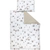TupTam Children's Bed Linen Patterned 2-Piece Reversible Bed Linen, Colour: