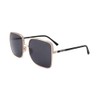 Jimmy Choo Aliana/s Sunglasses, Gold Black, 59