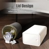 TIPGO Bathroom Trash Can with Lid, 10 Liter/ 2.6 Gallon