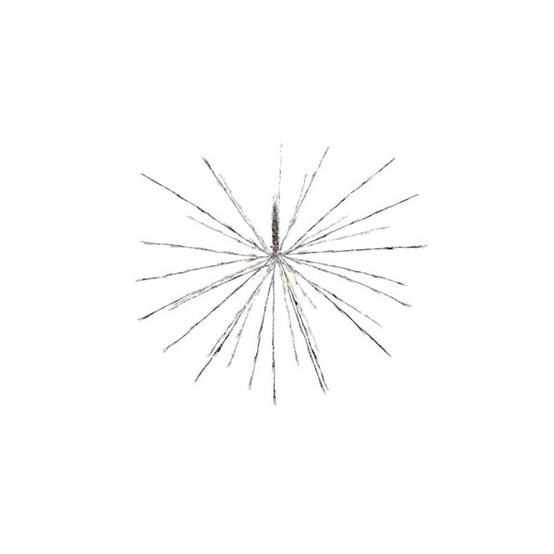 Lumineo 160 LED Warm White Flashing Polestar, Silver Wire, 27