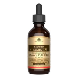Solgar Liquid Vitamin D3 125 mcg 5000 IU 2 Ounce Immune Support Bone Health