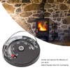 Stove Temperature Display, Magnetic Fireplace Thermometer, Fireplace Thermometer, Aluminium Alloy