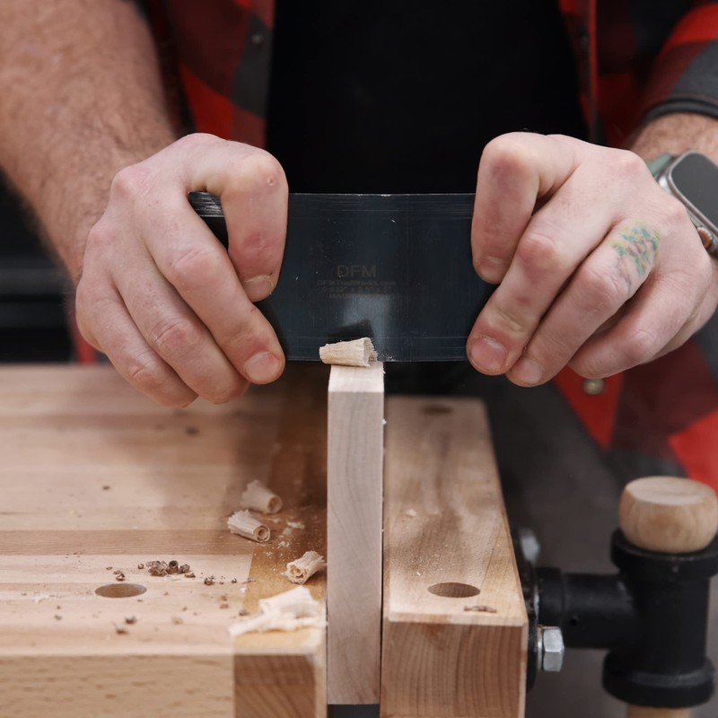 DFM Tool Works Rectangle Card Scraper - Precision Cabinet Multi-use