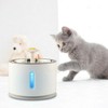 AIMALL LED Automatic Electric Pet Water Fountain Cat/Dog Drinking Bowl