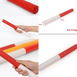 Relay Baton for Sports Days, Indoor Games, and School Events Tug-of-War PVC Material 5ea