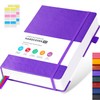 FOCUS DAY Notebook A5 Lined Diary Leather Hardcover 320 Pages