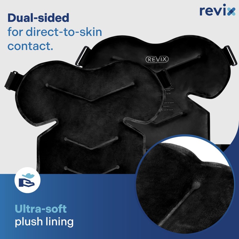 REVIX XL Shoulder Ice Pack Rotator Cuff Cold Therapy, Reusable